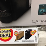 Free Espressotoria Coffee Machine ($99 Value) When You Buy 72 Capsules for $50.34 (6 Packs) at Coles