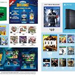 PS4 Uncharted 4 $69, PS4/XB1 Doom $69, PS4/XB1 Overwatch Origins Ed $78, COD BO 3 $49, Lego Dimensions Fun Packs $20 @ Target