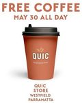 Free Coffee @ Quic Store (Paramatta NSW)