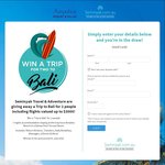 Win a Trip for 2 to Seminyak, Bali (Valued at $3,000)
