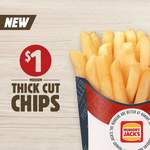 Medium Thick Cut Chips $1 @ Hungry Jack's