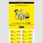 Scoot 10% off Selected Fares for Travel in 2017