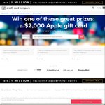 Win a $2,000 Gift Card (Apple/Flight Centre/Red Balloon/Westfield) or $2,000 Cash from Credit Card Compare