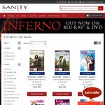 Sanity - 5 for $55 on Selected TV Show Seasons (E.g. Veep S1-4, Big Bang Theory S1-6, Mad Men S1-6, Lost S1-6)