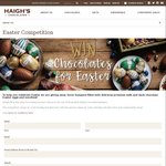 Win 1 of 3 Easter Chocolate Hampers Worth $100 from Haigh's