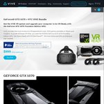 HTC VIVE VR Headset and GeForce GTX 1070 Founders Edition GPU Bundle ~AUD $1615.51 Delivered [US Forwarder]