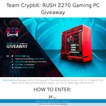 Win a Maingear RUSH Z270 Gaming PC from Team CryptiK