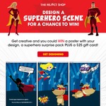 Win a Superhero Prize Pack incl a Self-Designed Poster & $25 Gift Card from The Reject Shop