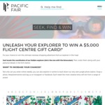Win a $5,000 Flight Centre Voucher from AMP Capital [QLD]