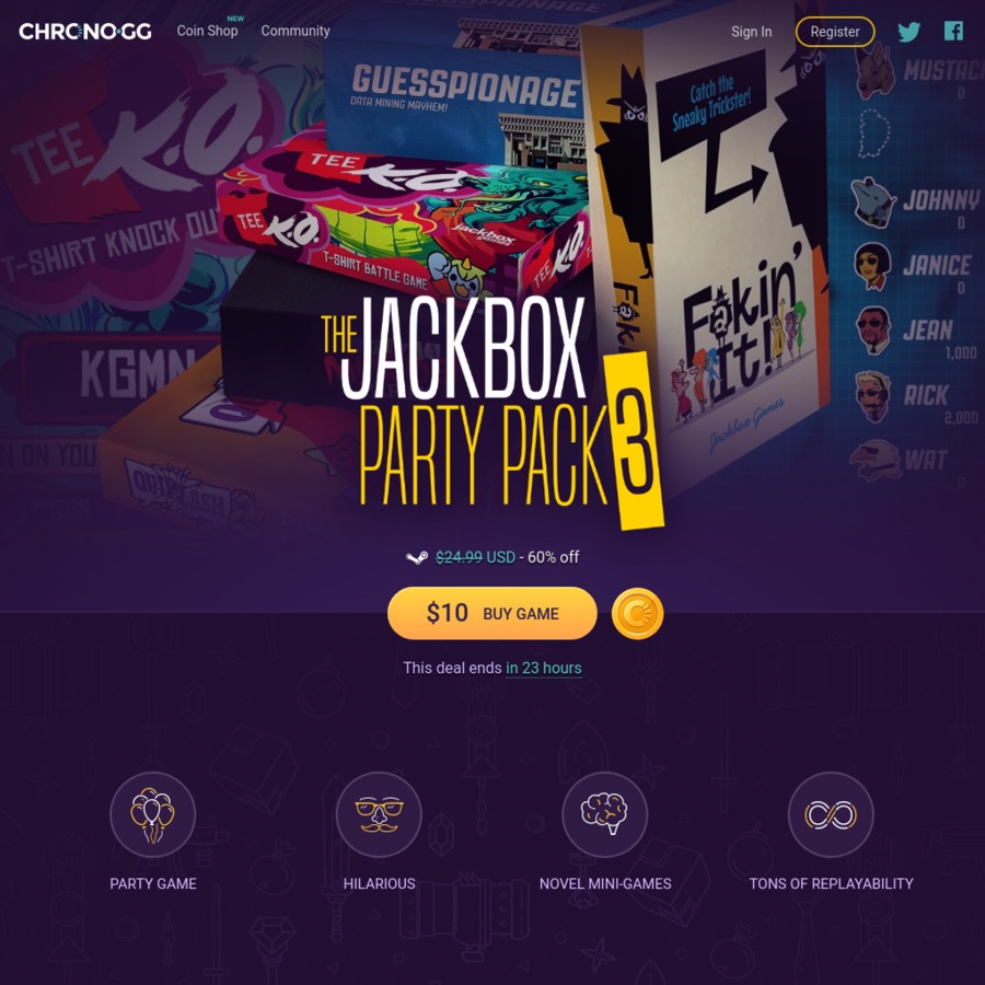 the jackbox party pack 2 how to join a game