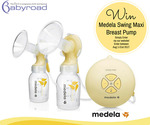 Win 1 of 2 Medela Swing Maxi Breast Pumps Worth $449.99 Each from Babyroad