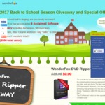 WonderFox 2017 Back to School Giveaway - 9 Windows Software Bundle Worth $500 for Free
