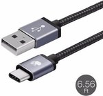 BlitzWolf BW-CB4 2.4a Reversible 2m Charging Data USB Type C Cable US $2.99 (~AU $3.85) Delivered @ Banggood