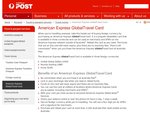 AusPost - AMEX pre-paid USD debit card $15 lock in USD rate forever (upto $30K)  