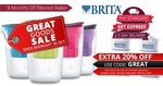 Brita 1.5l Jug with 4 Filters $29.15 Delivered (with 20% Great Goods Sale) @ Groupon