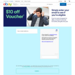 eBay: Free $10 Voucher (No Minimum Spend) If Never Shopped on eBay or Not in Last Twelve Months