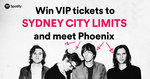 Win a Trip to the Sydney City Limits Festival for 2 from Spotify