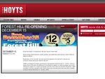 Hoyts Forest Hill Re-opening - $12 to Any Movie / Any Session until Dec 24