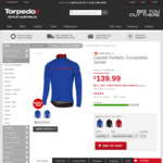 Castelli Perfetto Convertible Jacket $139.99 (or Buy One Get 2nd Half Price) @ Torpedo7