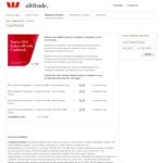 Westpac Altitude 30% Savings on Cashback of Altitude Points