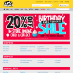 My Pet Warehouse - Take 20% off Sitewide (E.g Ivory Coat Dog Food Lamb and Kangaroo $87.90 Was $110) Some Exclusions Apply