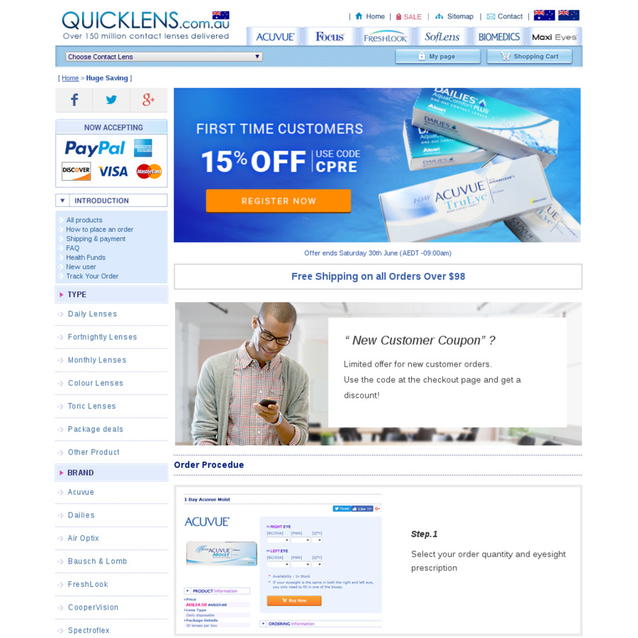 quicklens discount coupon