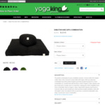 Zabuton and Zafu Combination $120 (Was $129.90) + Shipping @ Yoga King