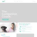 $75 off $500, $150 off $1000, $250 off $1500 or $350 off $2000 @ Companion Couch