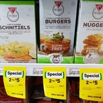 [NSW] Fry's Frozen Vegetarian Schnitzel, Burgers, Nuggets 2 for $5 @ Woolworths (Woolloomooloo) 