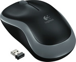 Logitech Wireless Mouse Grey M185 $10 Click and Collect @ The Good Guys