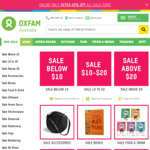 Oxfam AU Online Store Sale. e.g. Green/Black Tea, Loose Leaf 100g/50 Tea Bags for $1.60 [+ $10 Minimum Delivery]