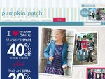 Pumpkin Patch. Shop Online and Receive FREE DELIVERY + 15% off Your Entire Online Purchase