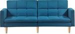 New York 195 Sofa Lounge - Amazon Deep Blue Colour $345 Delivered (Was $799) @ Hotshoppa Amazon AU