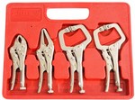 Grip 56035 4 Piece Mini Locking Plier Set - $9.99 + $7.95 Shipping @ Tools Warehouse