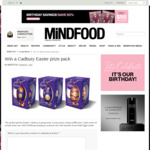 Win 1 of 5 Cadbury Easter Prize Packs Worth $60 from MiNDFOOD
