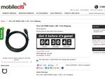 ~Sunday Deal~ Pico Life HDMI Cable 1.2m $2.99 + $0 Shipping to Oz Wide @Mobileciti.com.au