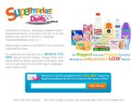 Enjoy Super Value on over 600 of Your Favourite Supermarket Lines- 15% Coupon for Signing up Now