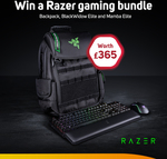 Win a Razer Keyboard/Backpack/Mouse Bundle Worth $678 from Scan