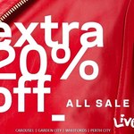 [WA] Further 20% off All Sale @ Live Clothing (in Store Only)