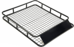 Steel Roof Luggage Carrier Basket 1210mm (Black) $111.90 Delivered @ Catch