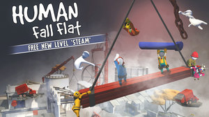 [PC,XB1,PS4,Switch] Free "Steam" Level for Human Fall Flat (Base Game Required) - Steam/Microsoft+PlayStation+Nintendo Store