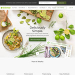 Hellofresh - $40 off First Classic, Veggie or Family Box