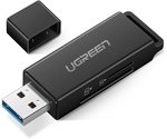 UGREEN USB 3.0 Dual Slot SD Card Reader $11.04 (15% off) + Delivery ($0 with Prime/ $39 Spend) @ UGREEN Amazon AU