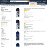NIVEA Men Roll on Anti-Perspirant Deodorant 50ml (Min 2) $0.84 Each (W/ Sub and Save) + Delivery ($0 Prime/ $39+) @ Amazon AU