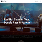 Win 1 of 30 Double Passes to 'Red Hot Summer Tour' on Cockatoo Island valued at $239 from Sydney Harbour Federation Trust