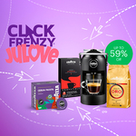 Lavazza Jolie Black + 96 Capsules $68, Jolie&Milk + 48 Capsules $150, 192 Single Origin Capsules $68 + More @ Lavazza