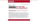 Get 20% Off One Full Priced DVD - At Borders!!!