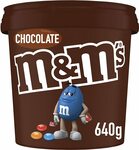 M&M's Milk Chocolate Party Size Bucket (640g) $8.00 + Delivery ($0 with Prime/ $39 Spend) @ Amazon AU