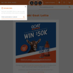 Win $50,000 in Cash from Mountain Goat Beer [Purchase]