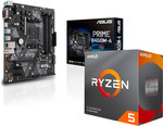 AMD Ryzen 5 3600 AM4 CPU + Asus PRIME-B450M-A $359 + Delivery @ Shopping Express